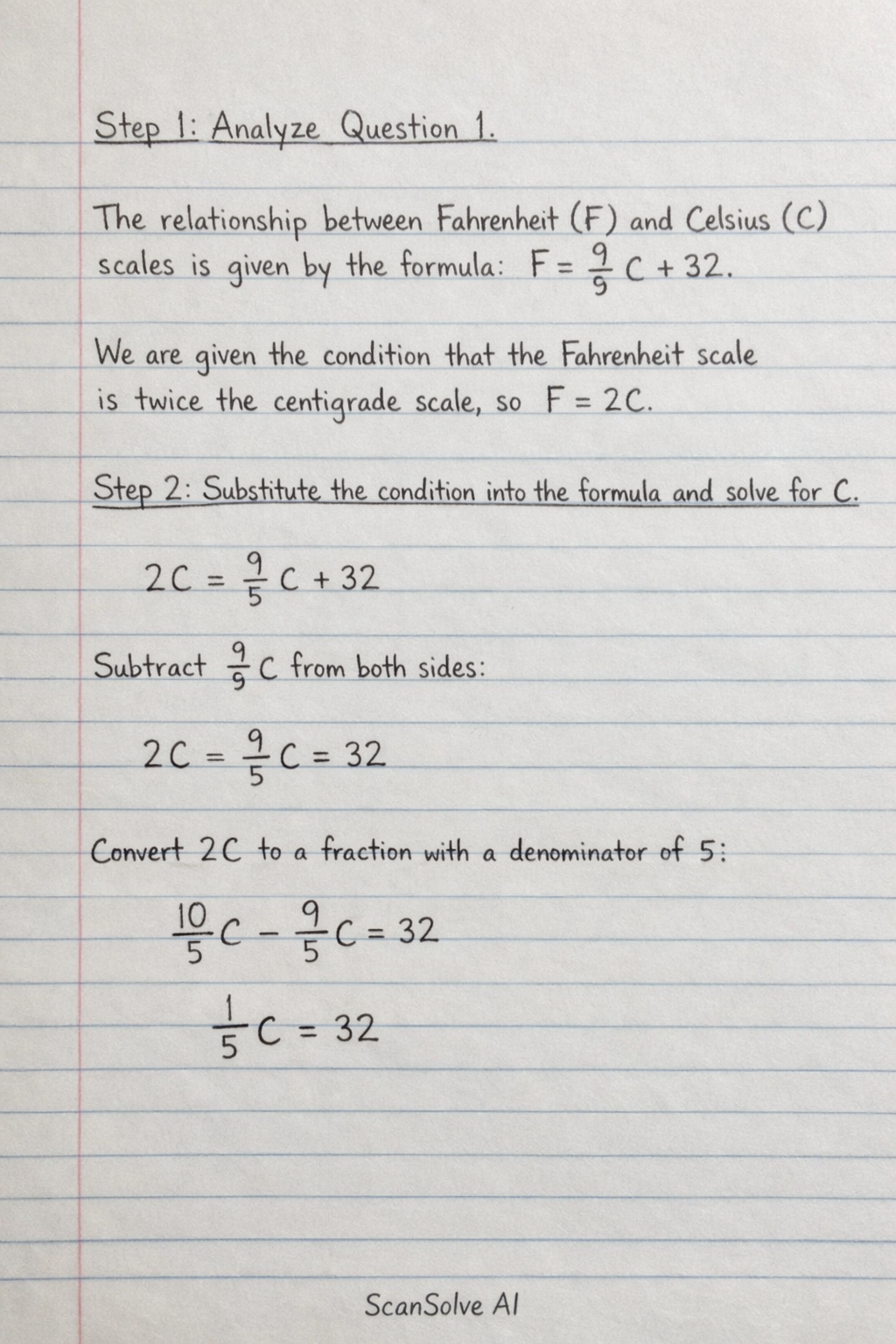 Handwritten step-by-step solution preview