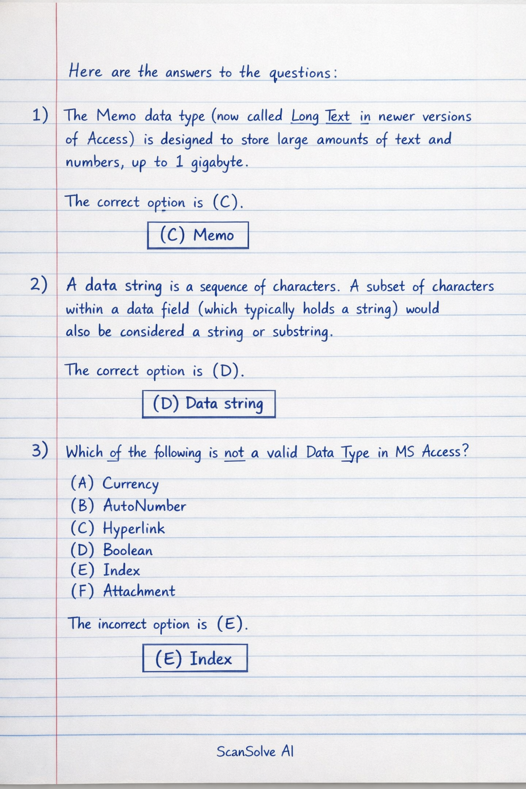 Handwritten step-by-step solution preview