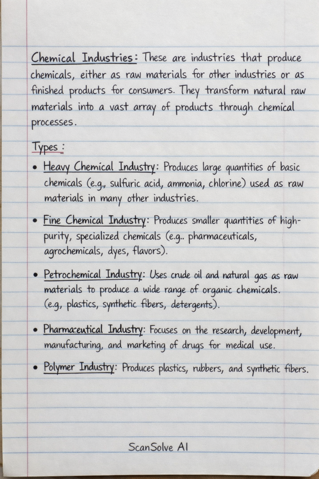 Handwritten step-by-step solution