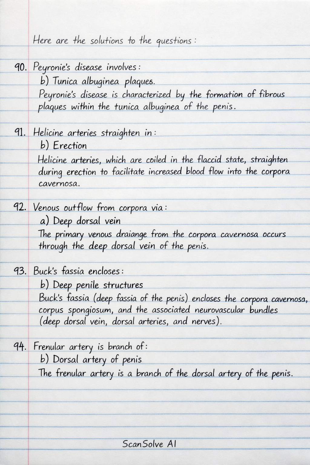 Handwritten step-by-step solution