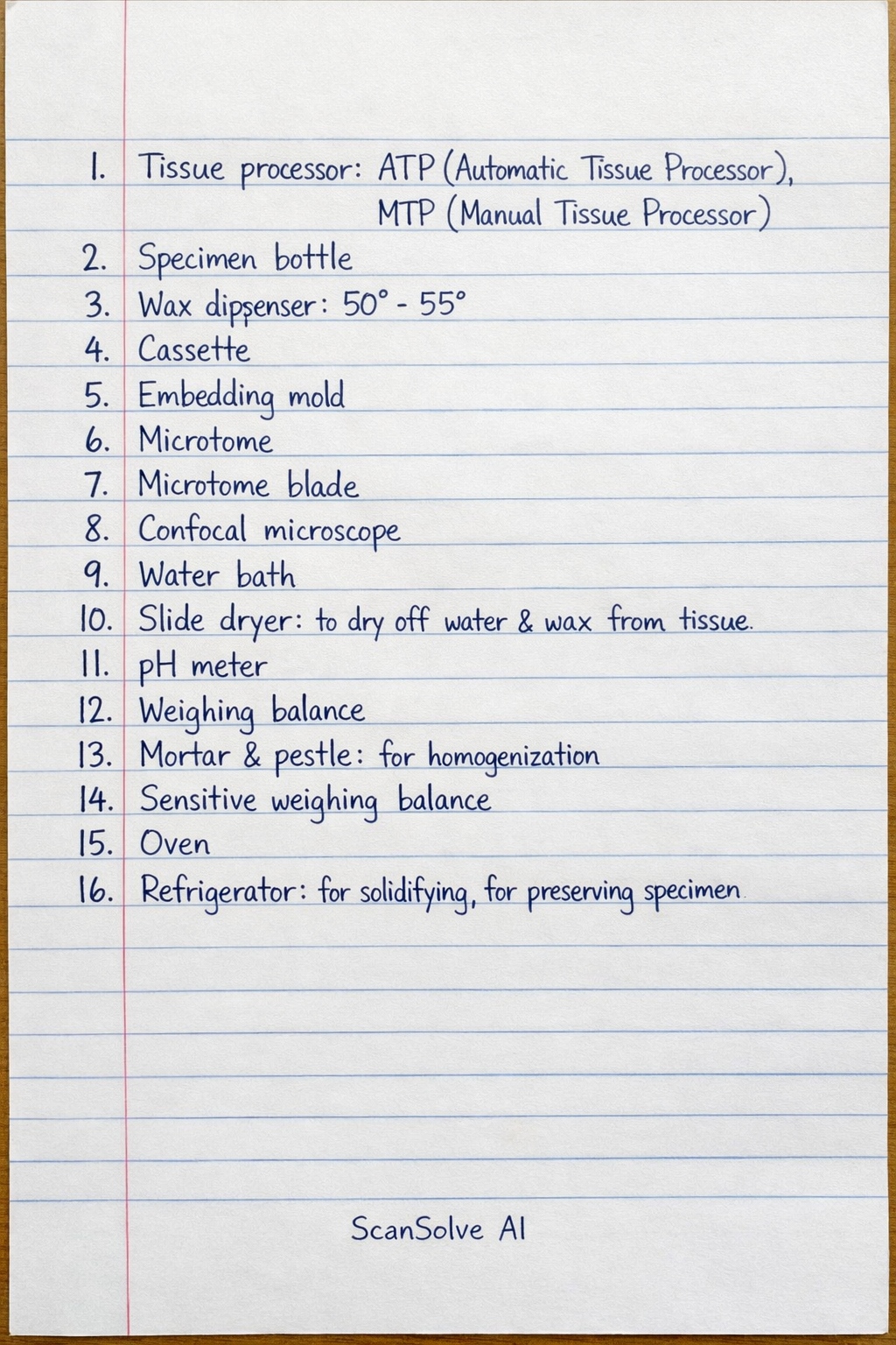 Handwritten step-by-step solution