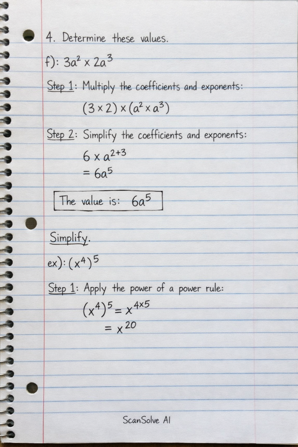 Handwritten step-by-step solution preview