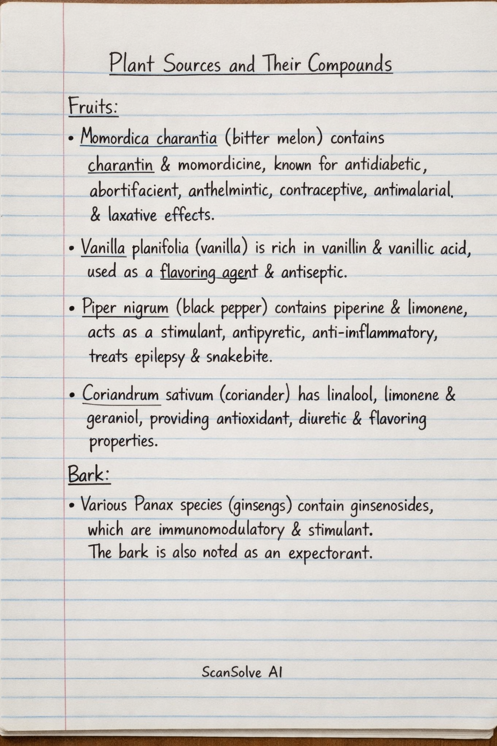 Handwritten step-by-step solution