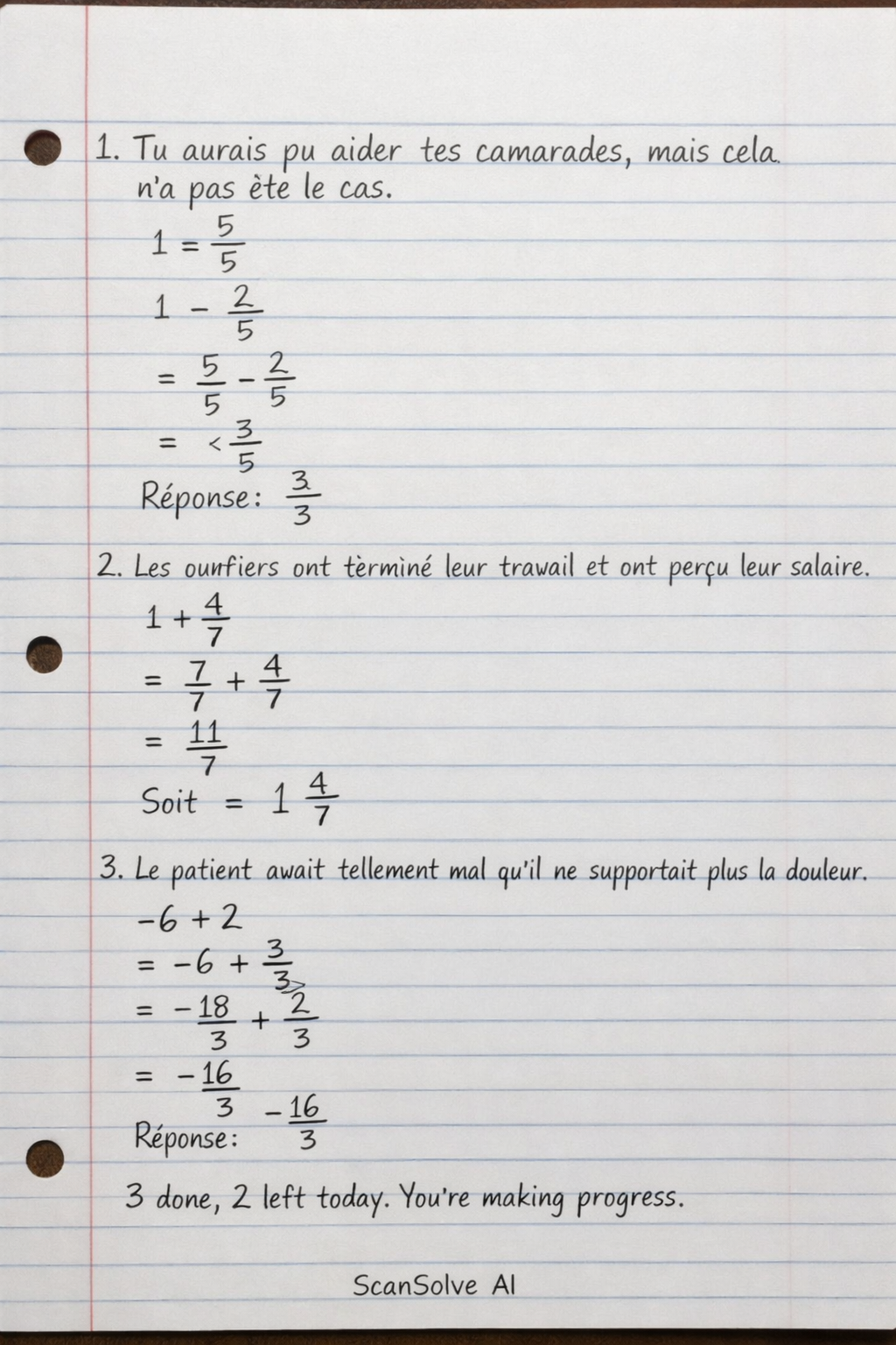 Handwritten step-by-step solution preview