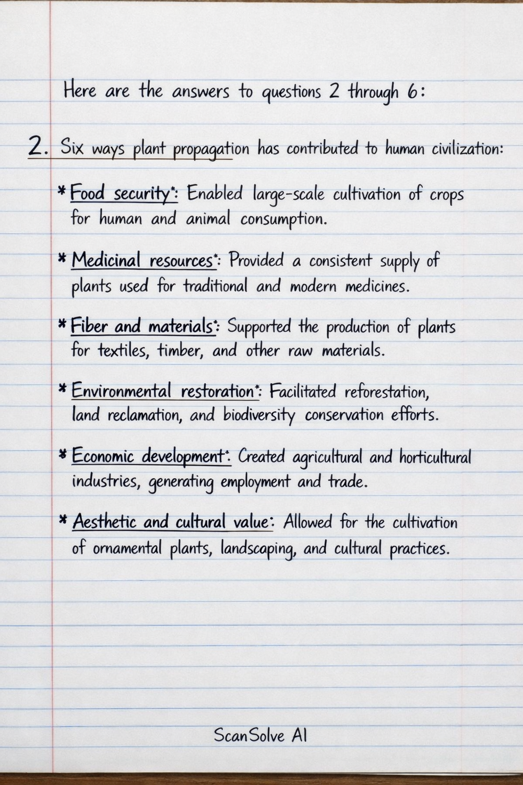 Handwritten step-by-step solution