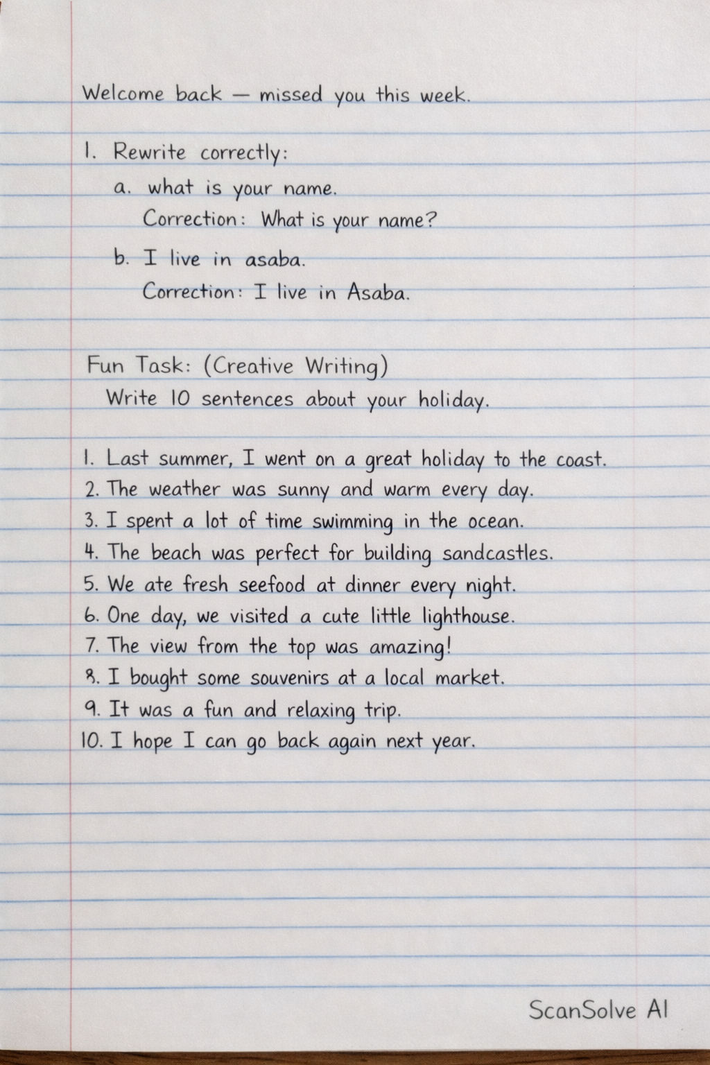 Handwritten step-by-step solution preview