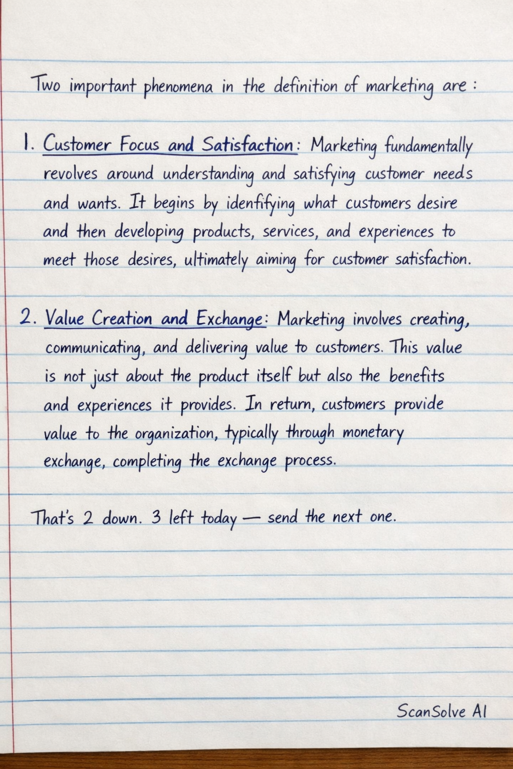 Handwritten step-by-step solution