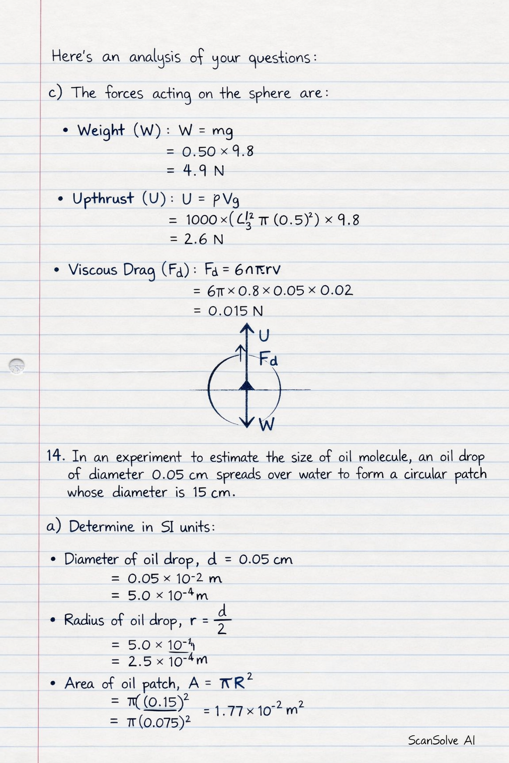 Handwritten step-by-step solution preview