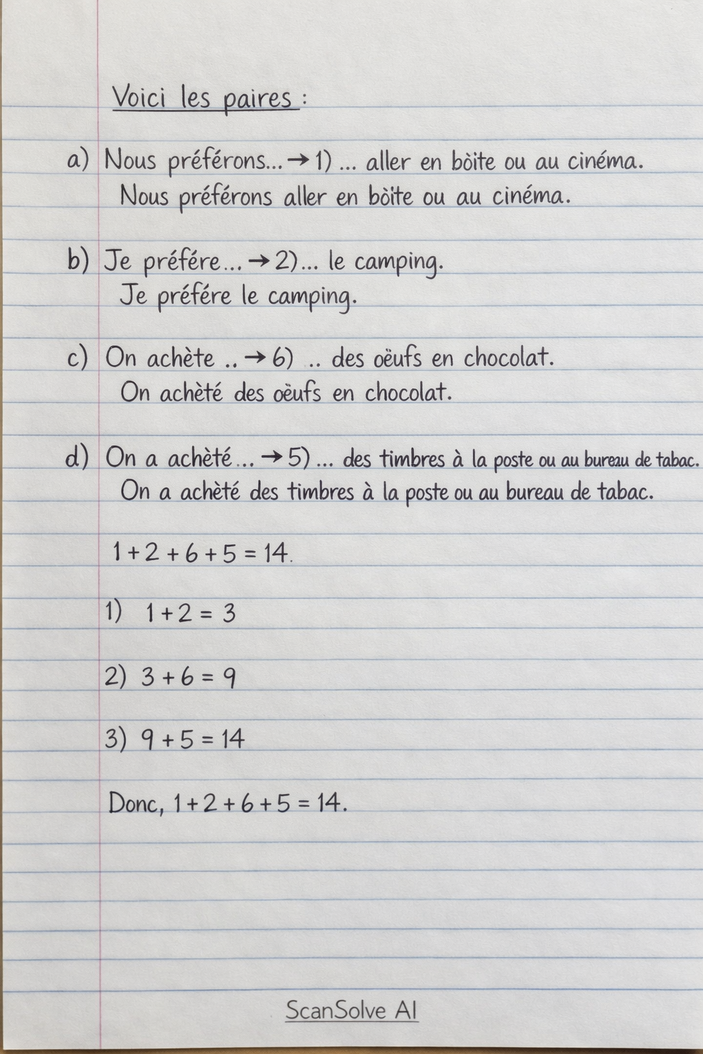 Handwritten step-by-step solution preview