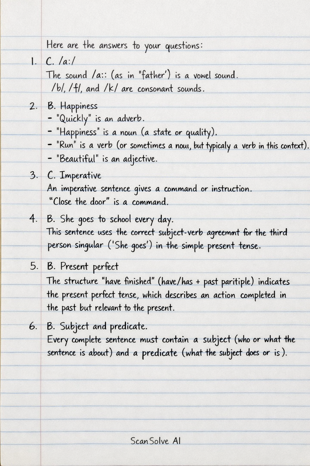 Handwritten step-by-step solution preview