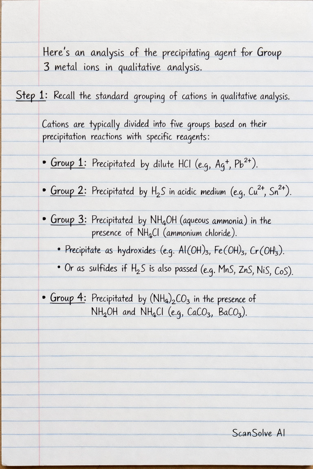 Handwritten step-by-step solution preview