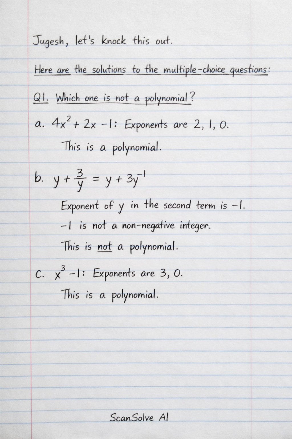 Handwritten step-by-step solution preview
