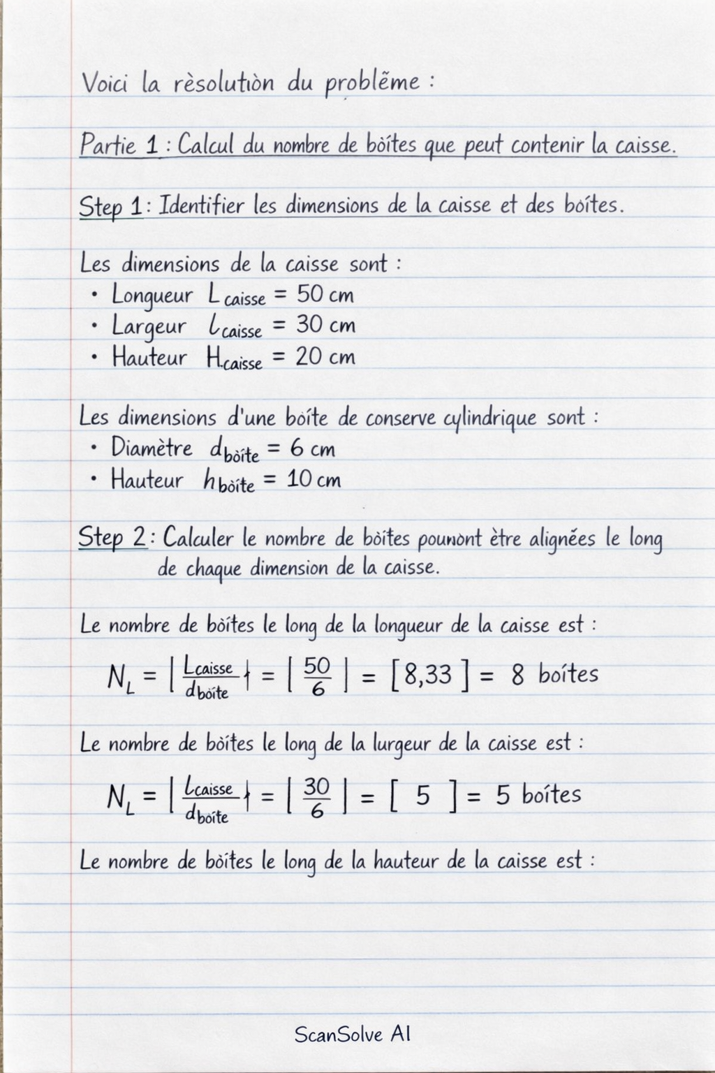 Handwritten step-by-step solution preview