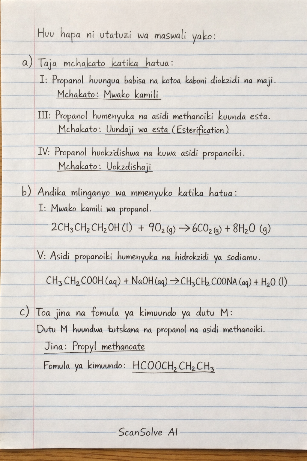 Handwritten step-by-step solution preview