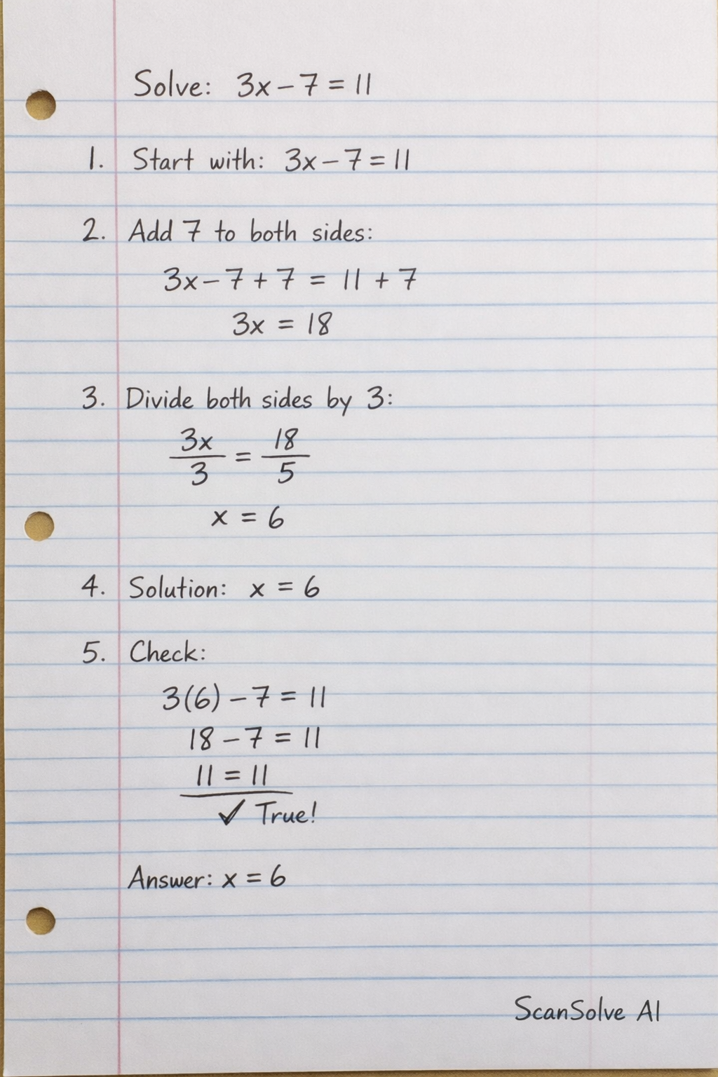 Handwritten step-by-step solution preview