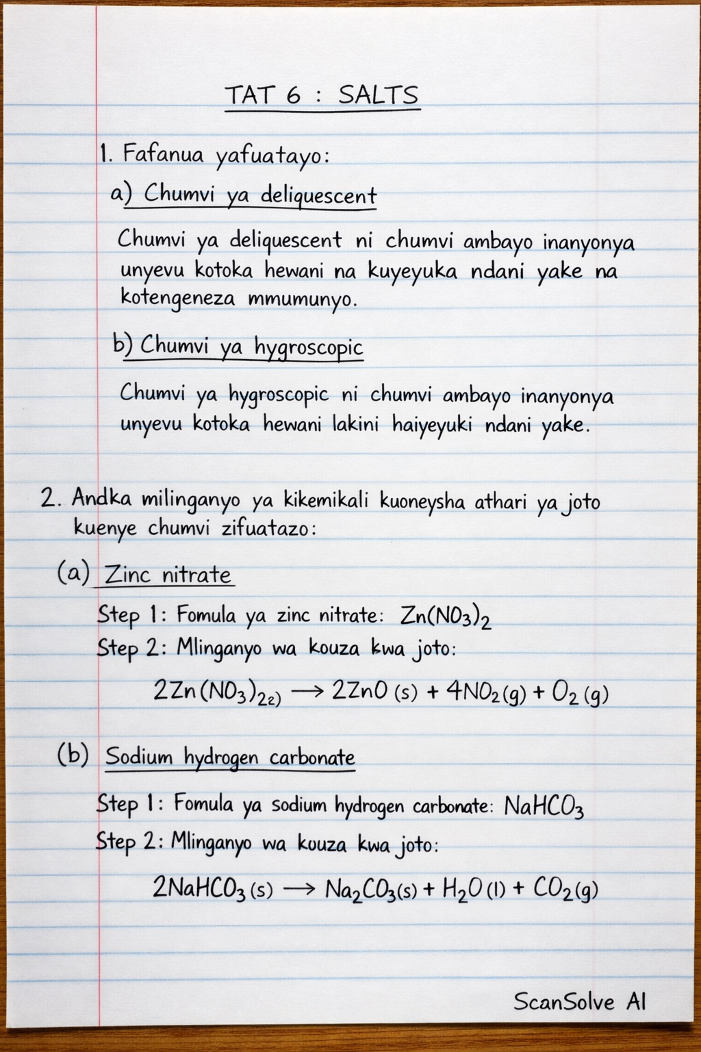 Handwritten step-by-step solution preview