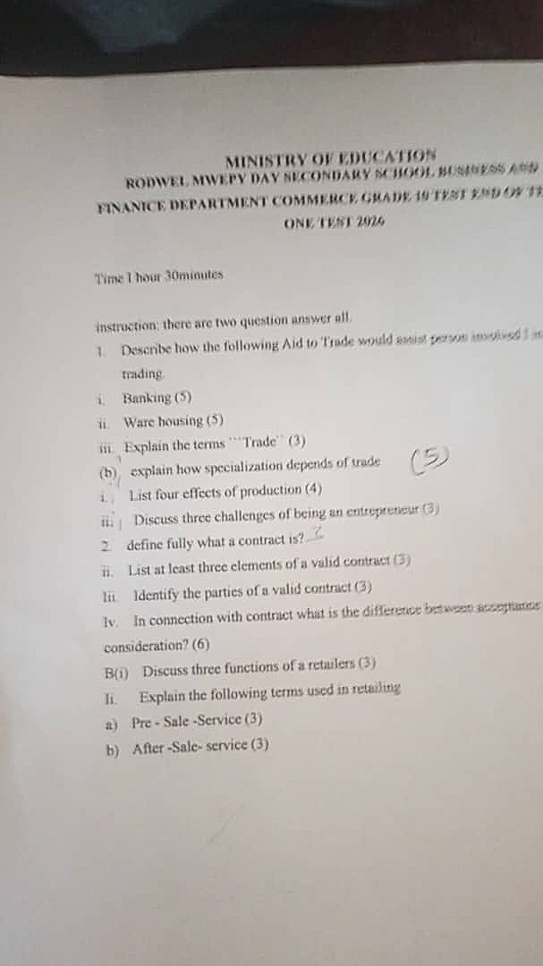 Homework photo
