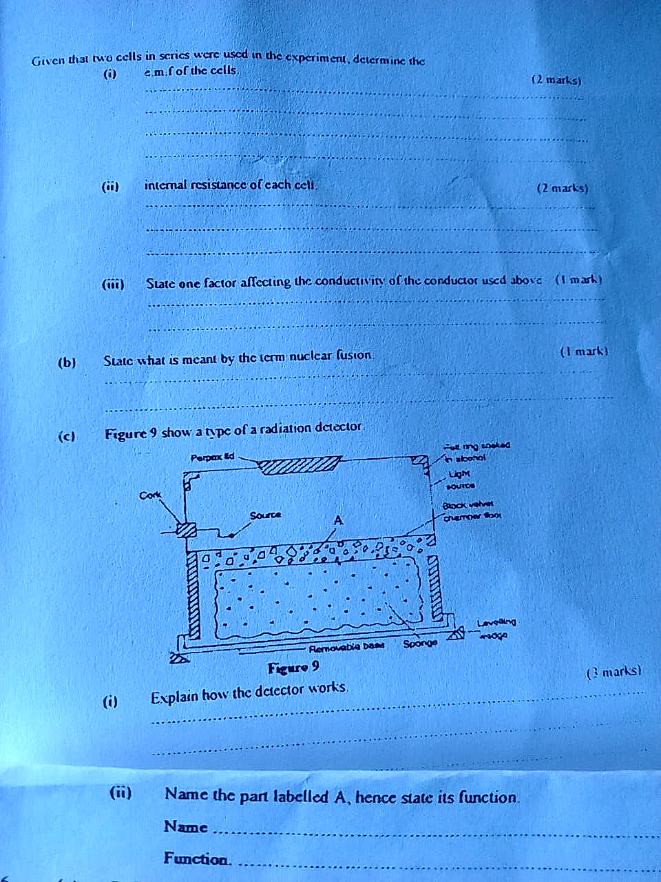 Homework photo
