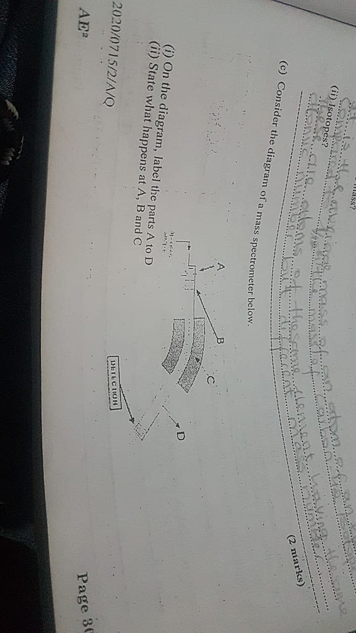 Homework photo