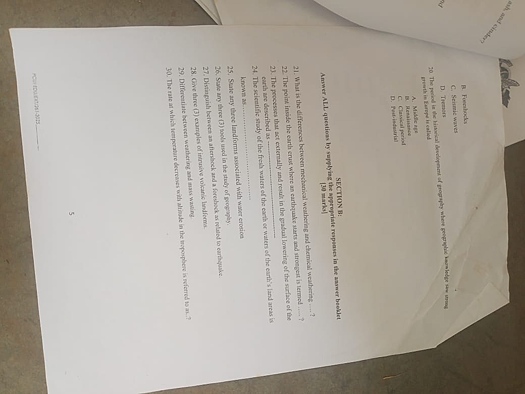 Homework photo
