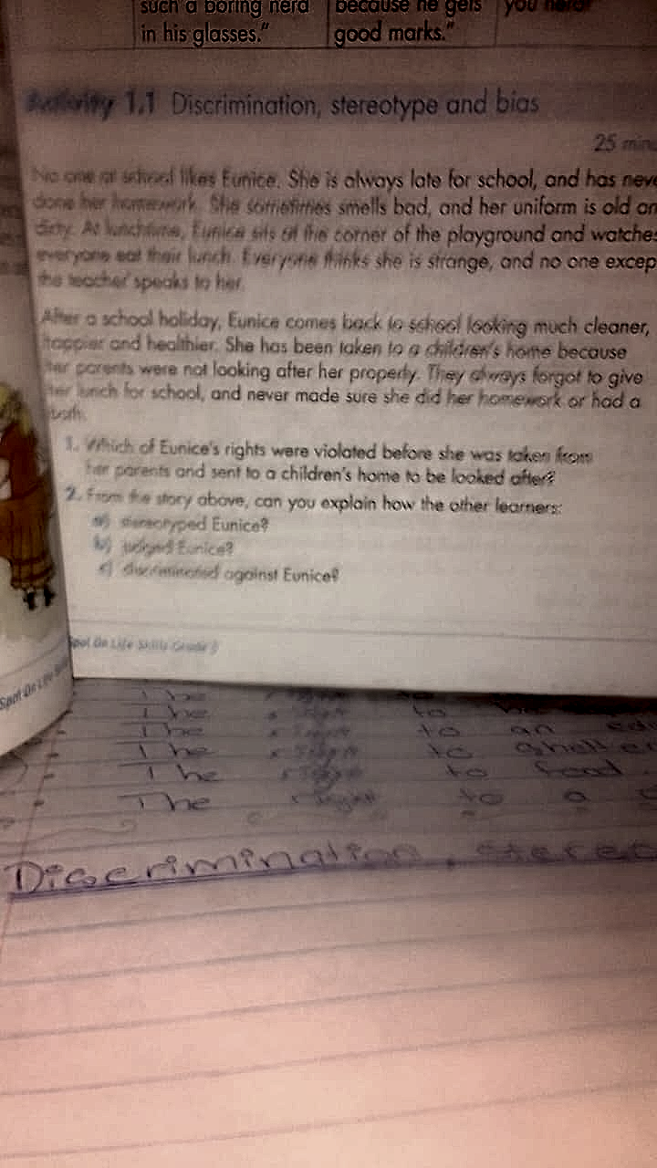 Homework photo