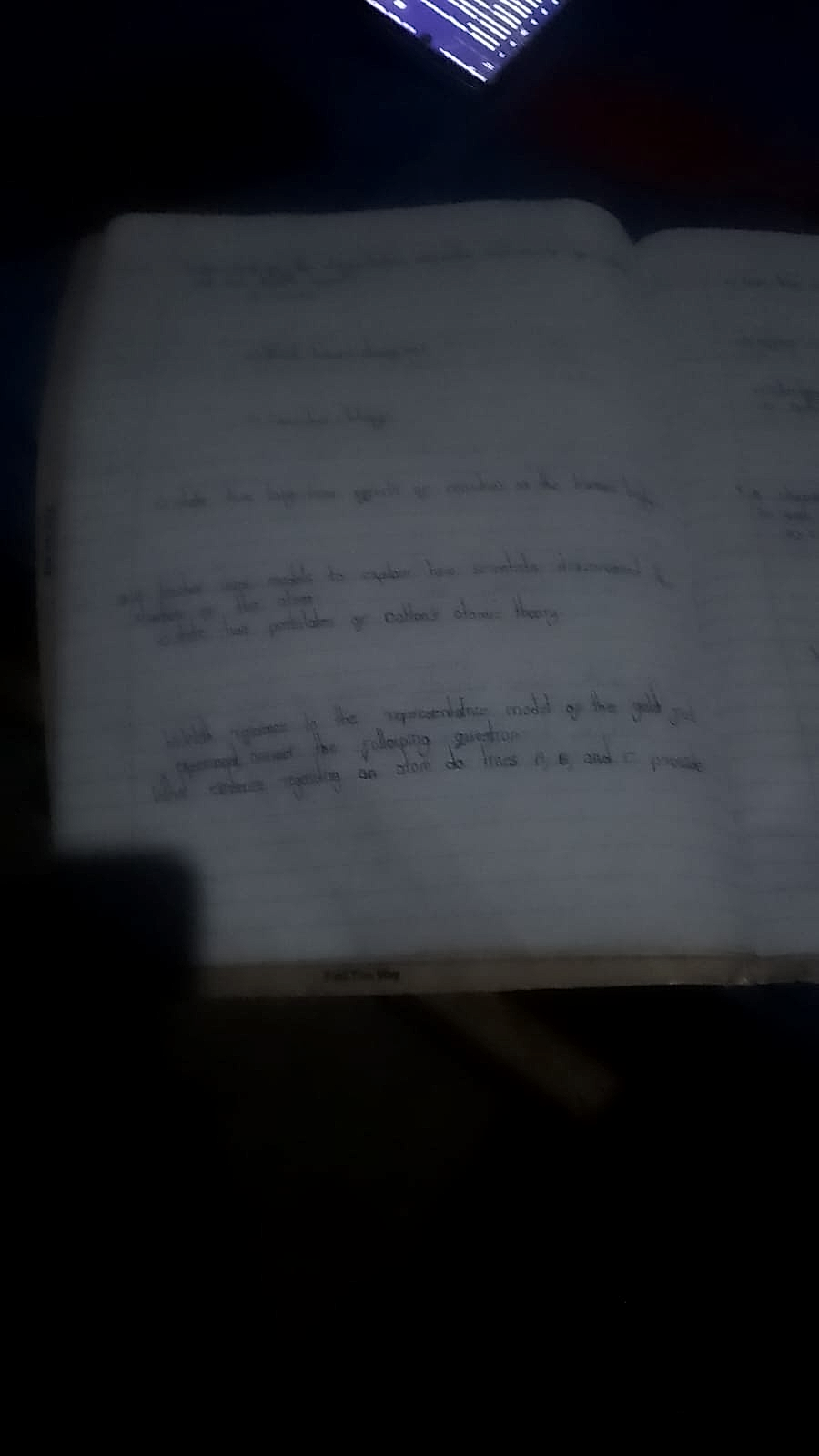 Homework photo