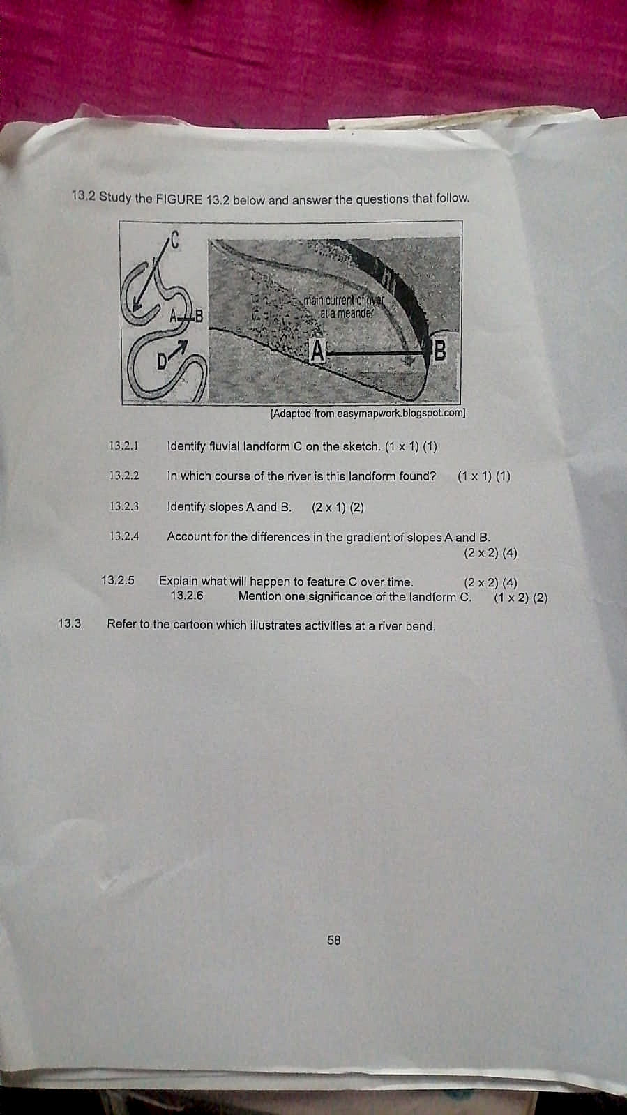 Homework photo