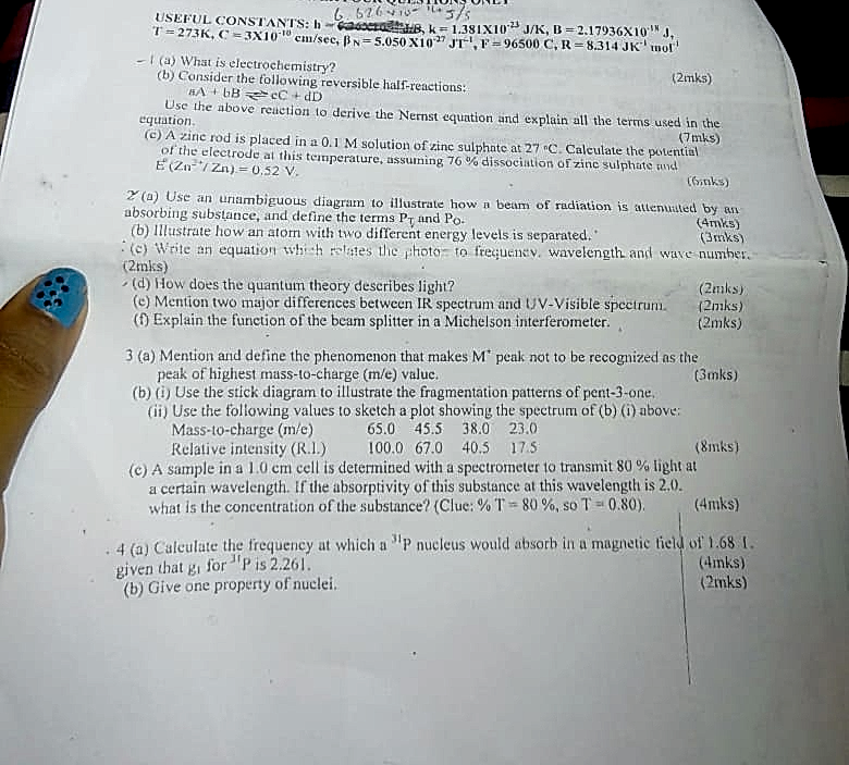 Homework photo