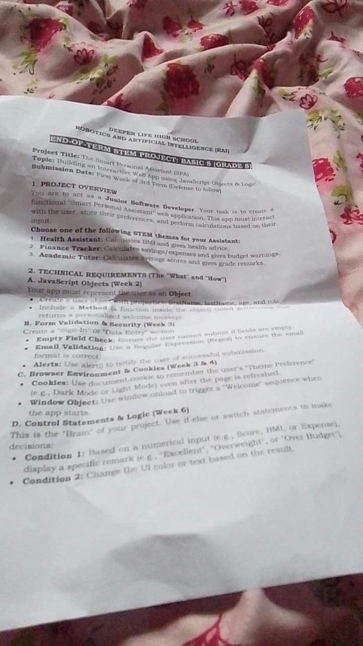 Homework photo