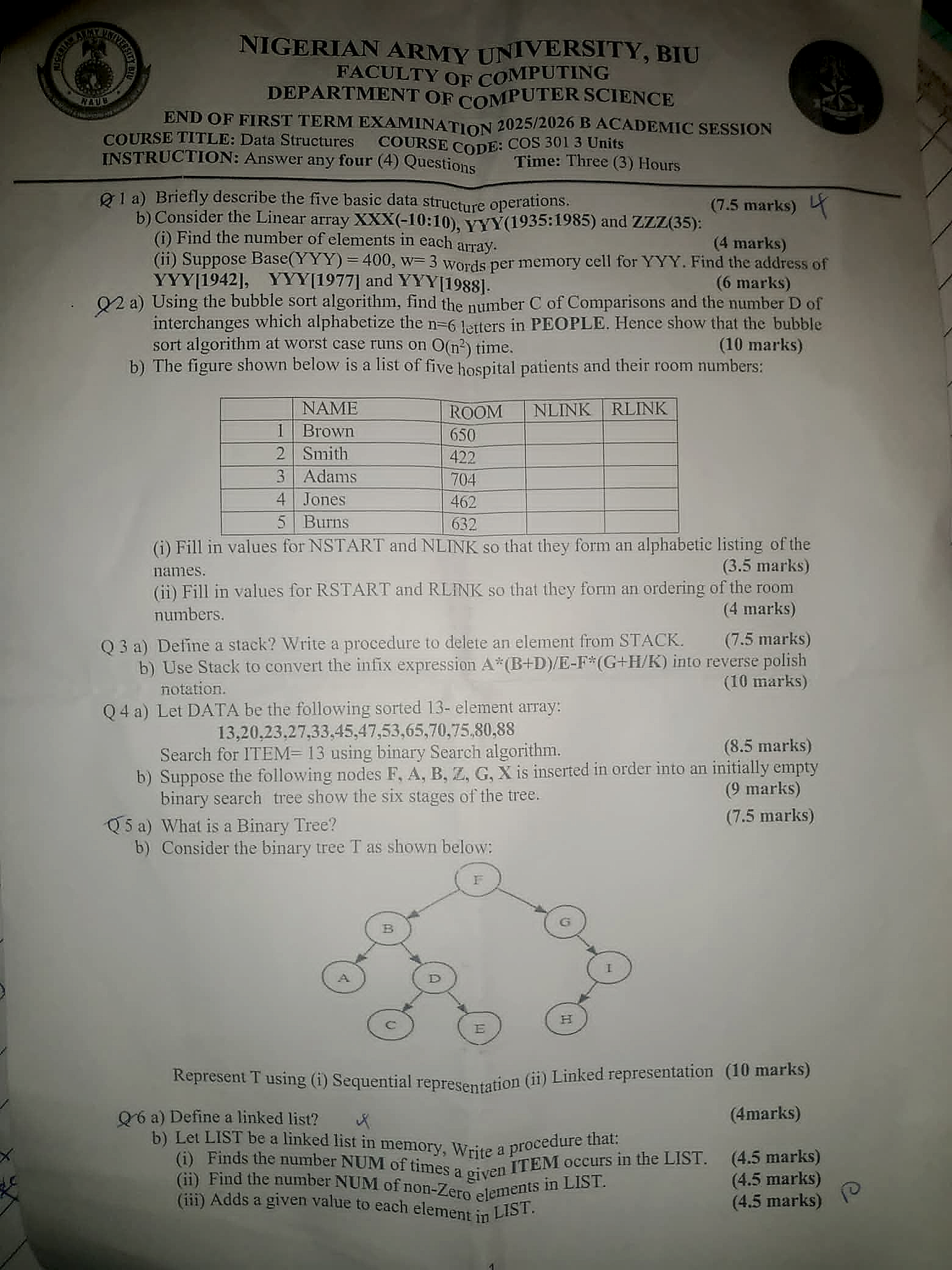 Homework photo