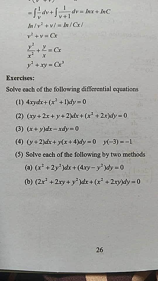 Homework photo