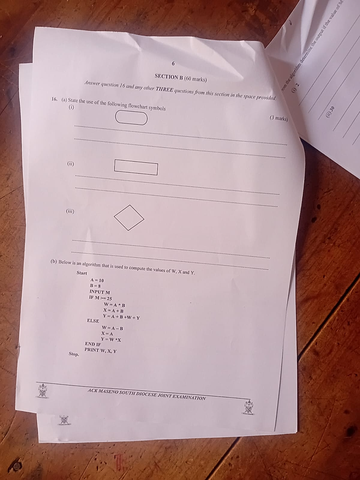 Homework photo
