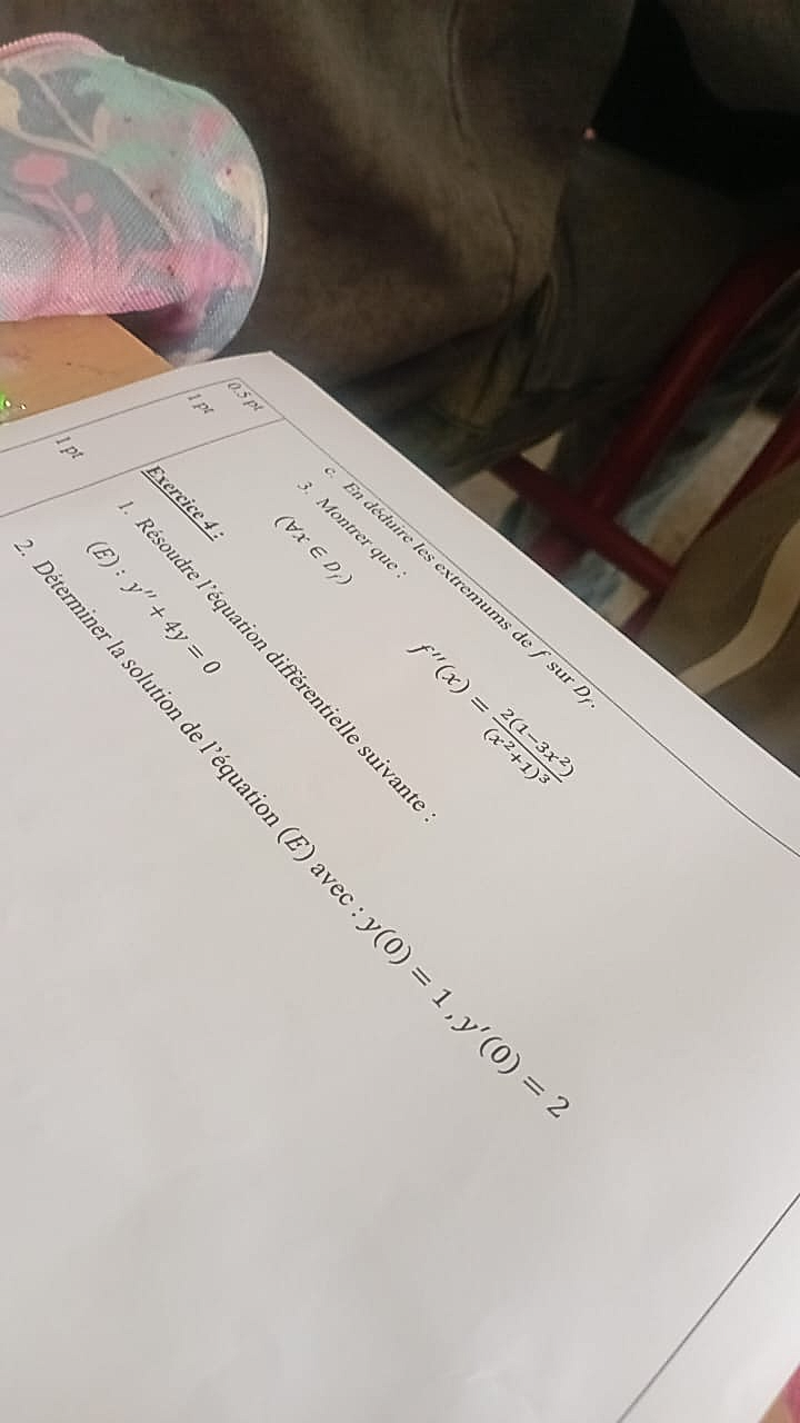 Homework photo
