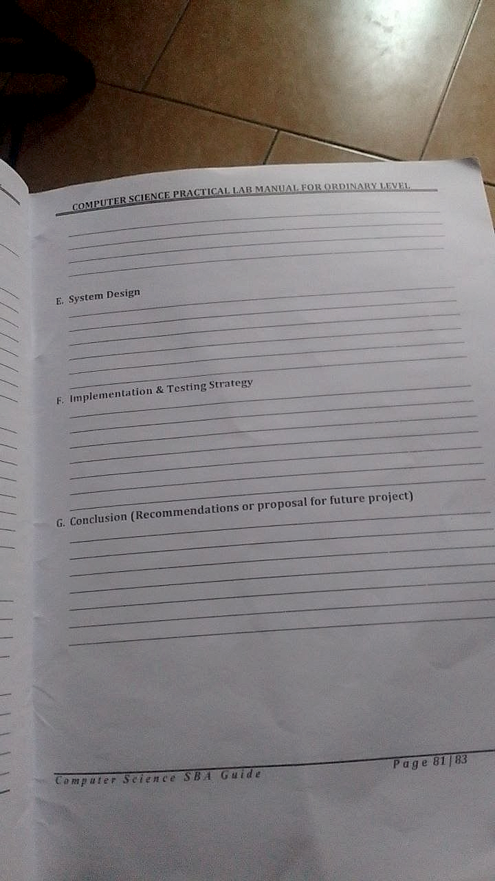 Homework photo