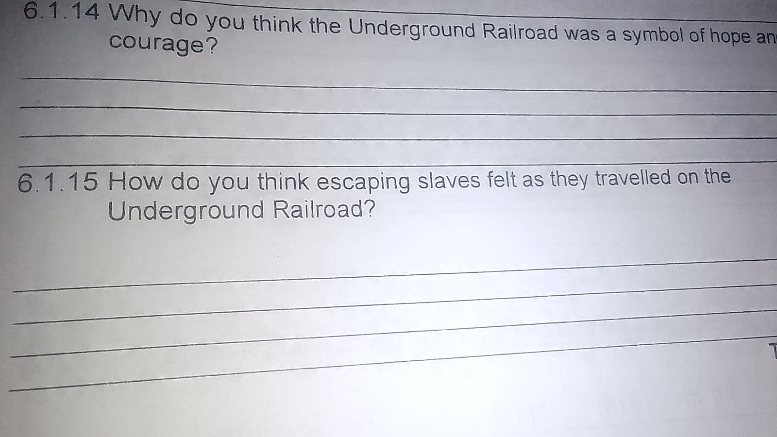 Homework photo