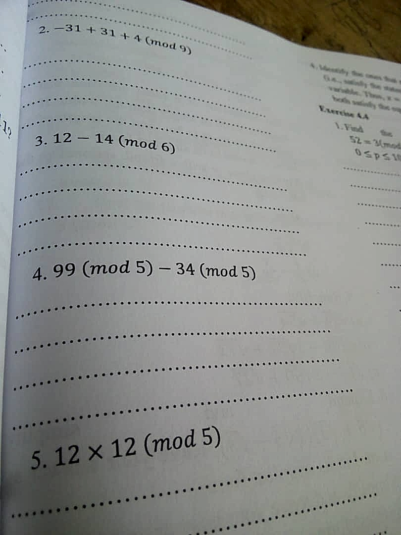 Homework photo