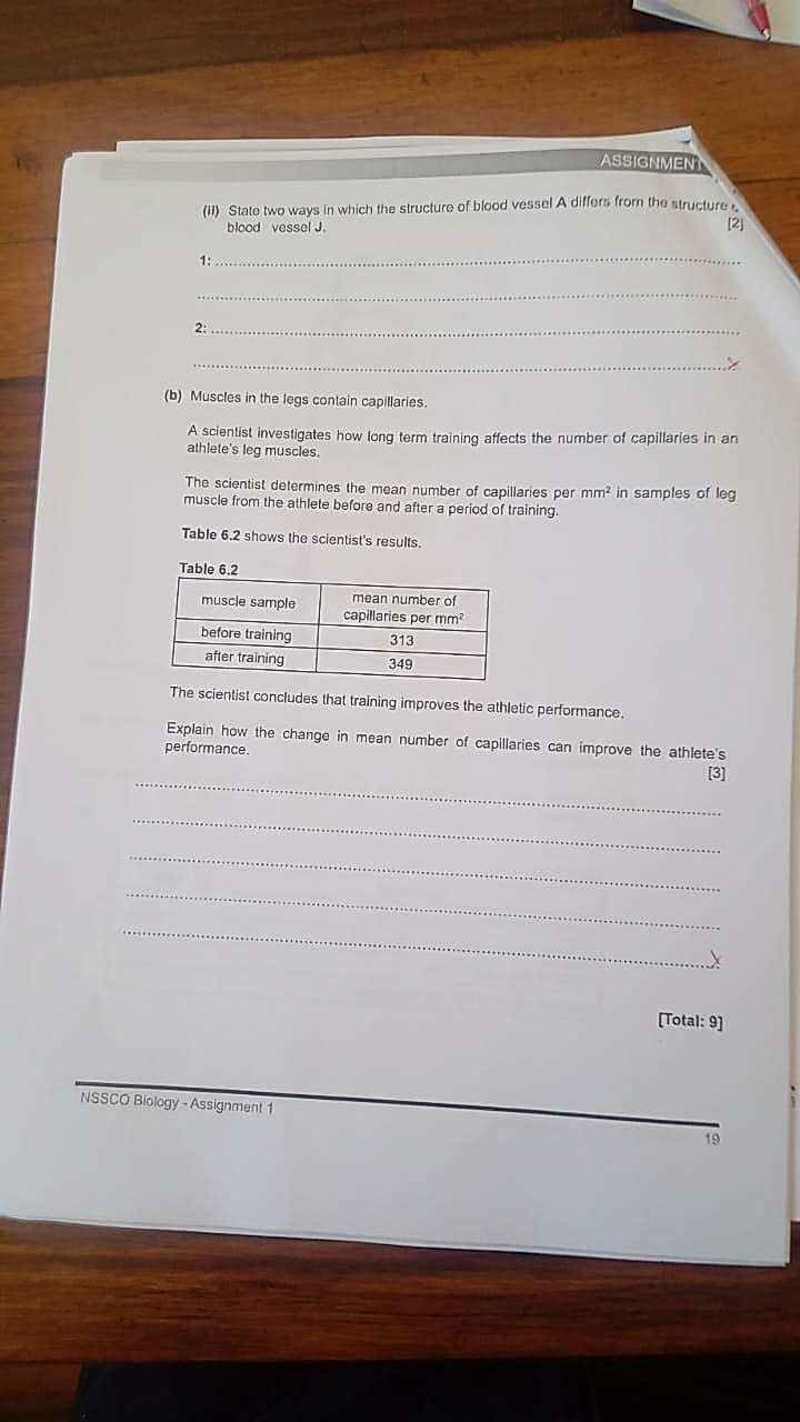 Homework photo