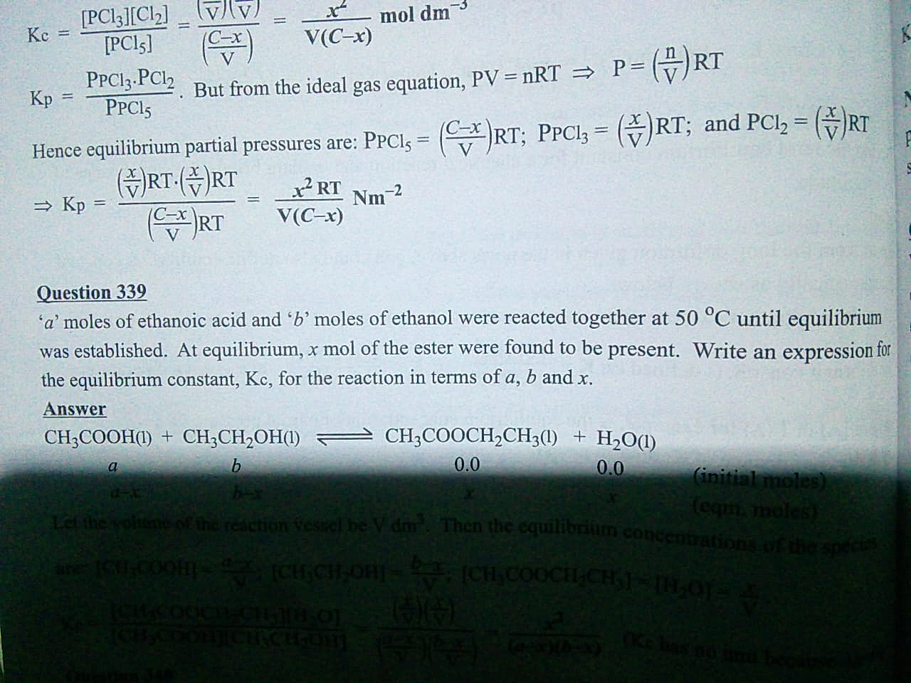 Homework photo