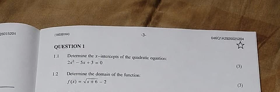 Homework photo
