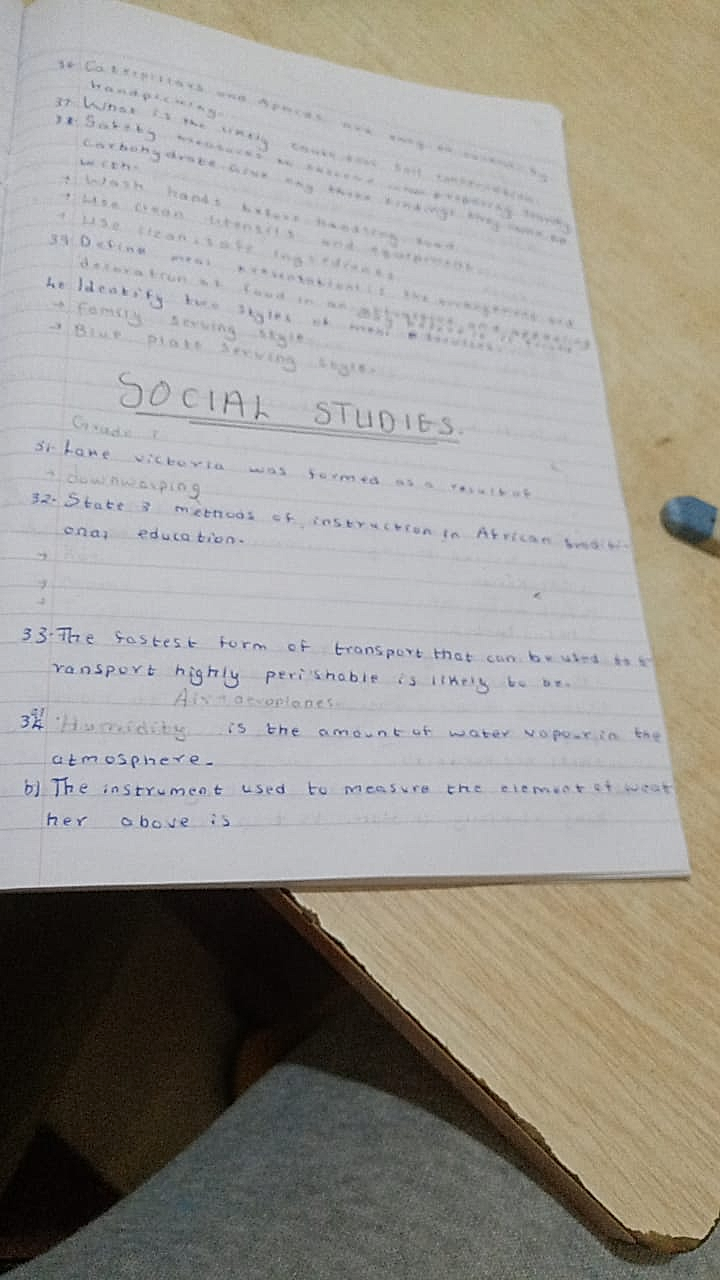 Homework photo