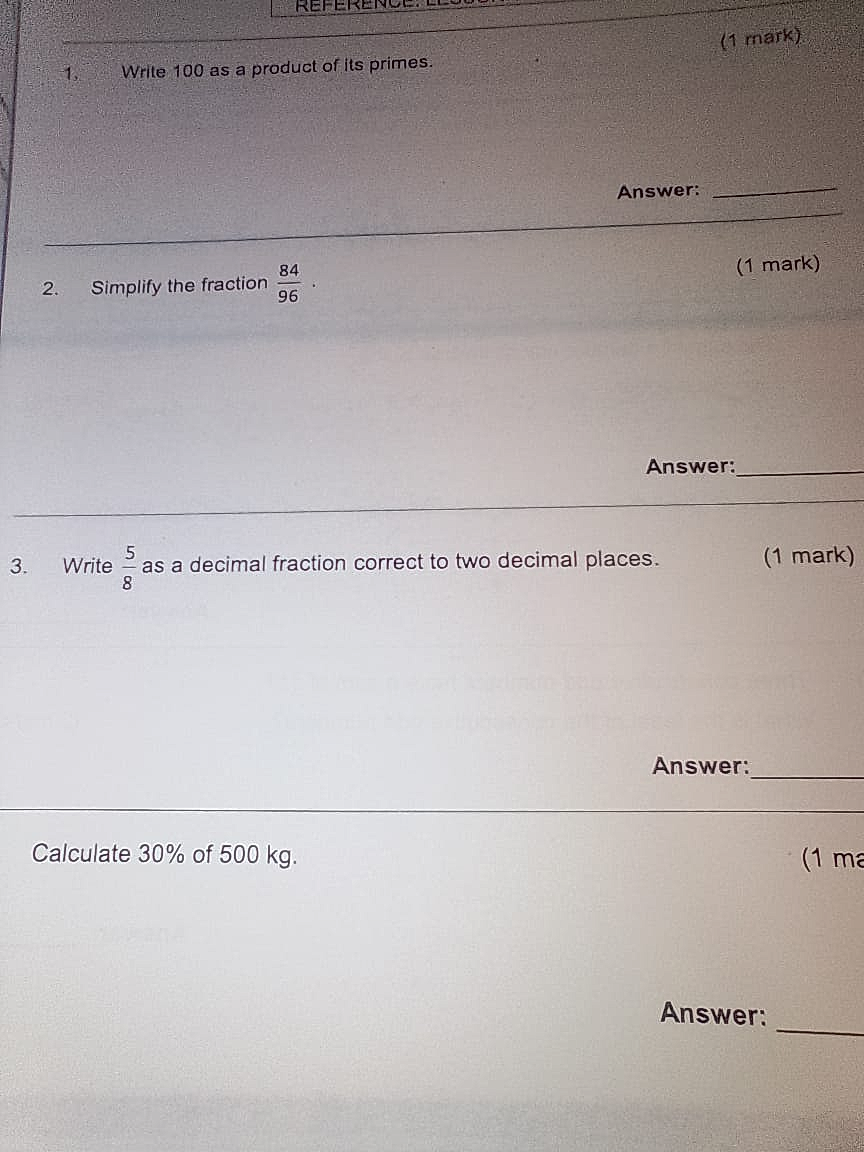 Homework photo