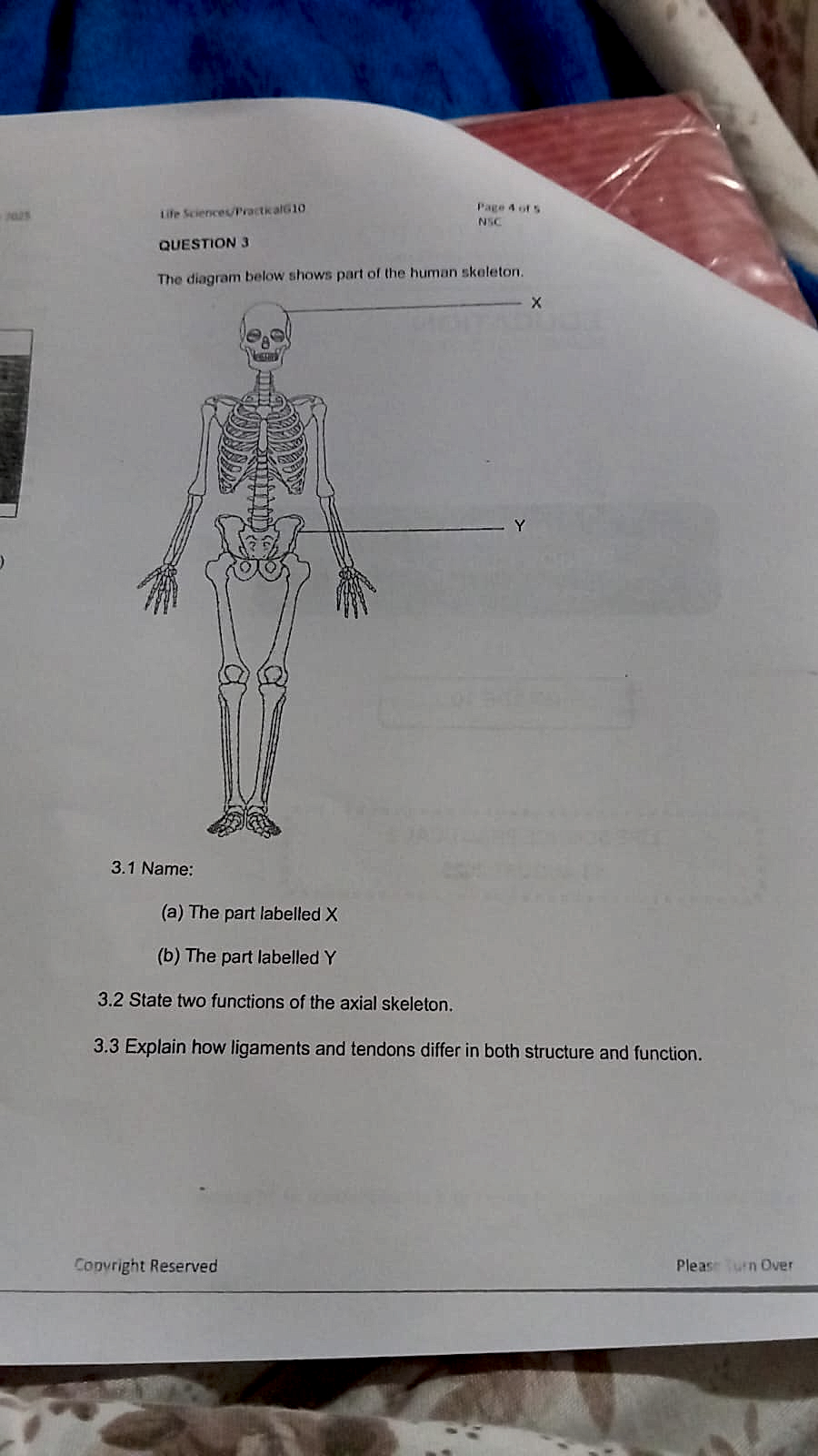 Homework photo