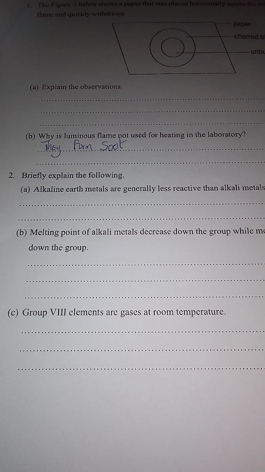 Homework photo