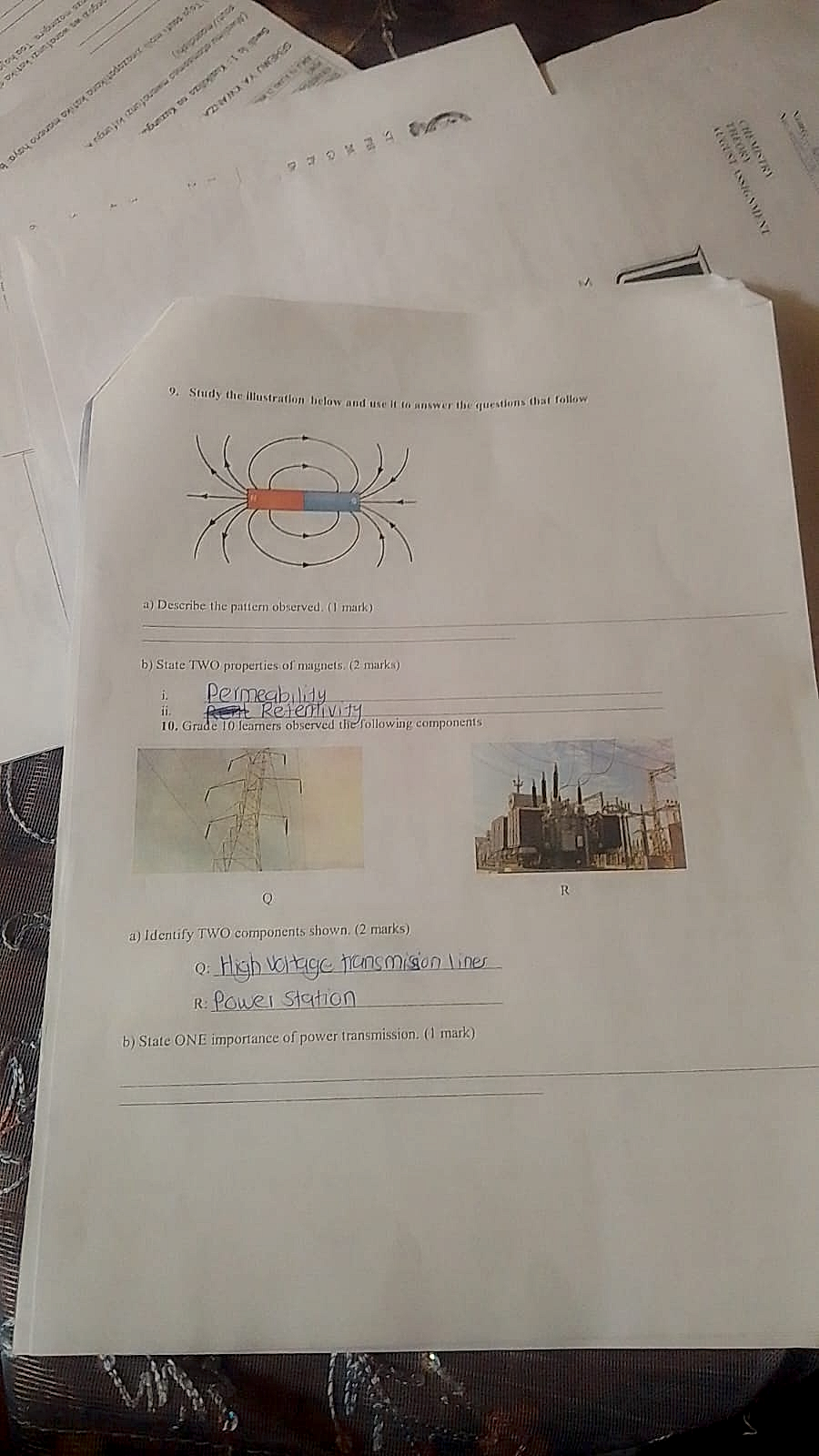 Homework photo
