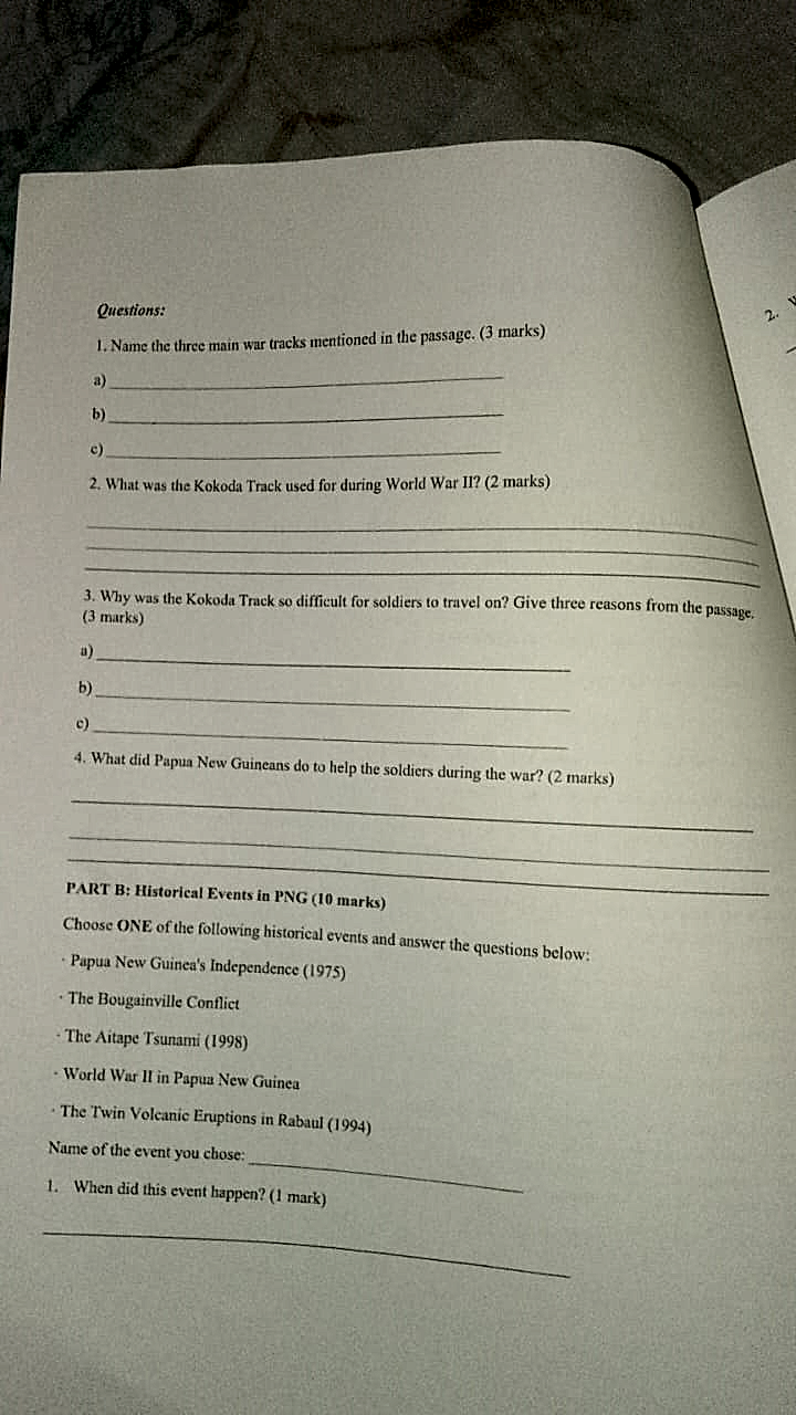 Homework photo