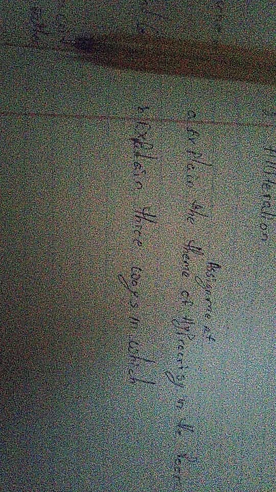 Homework photo