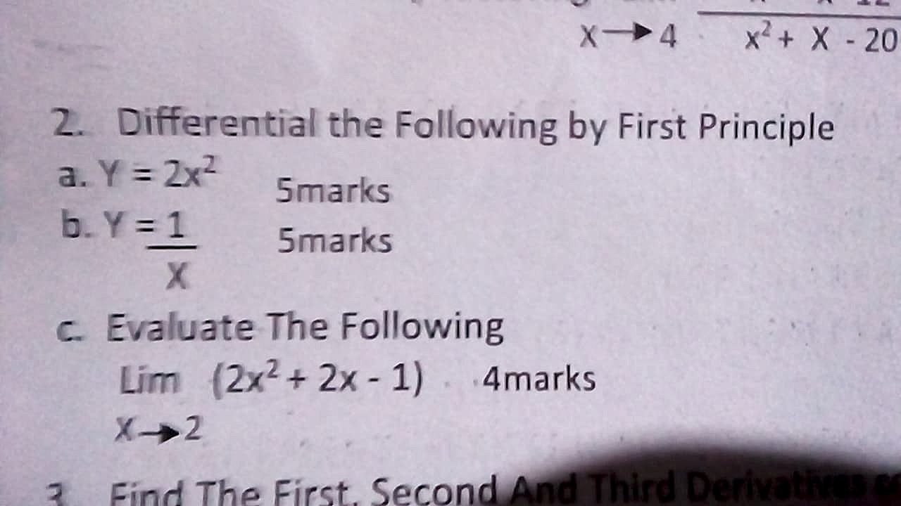 Homework photo