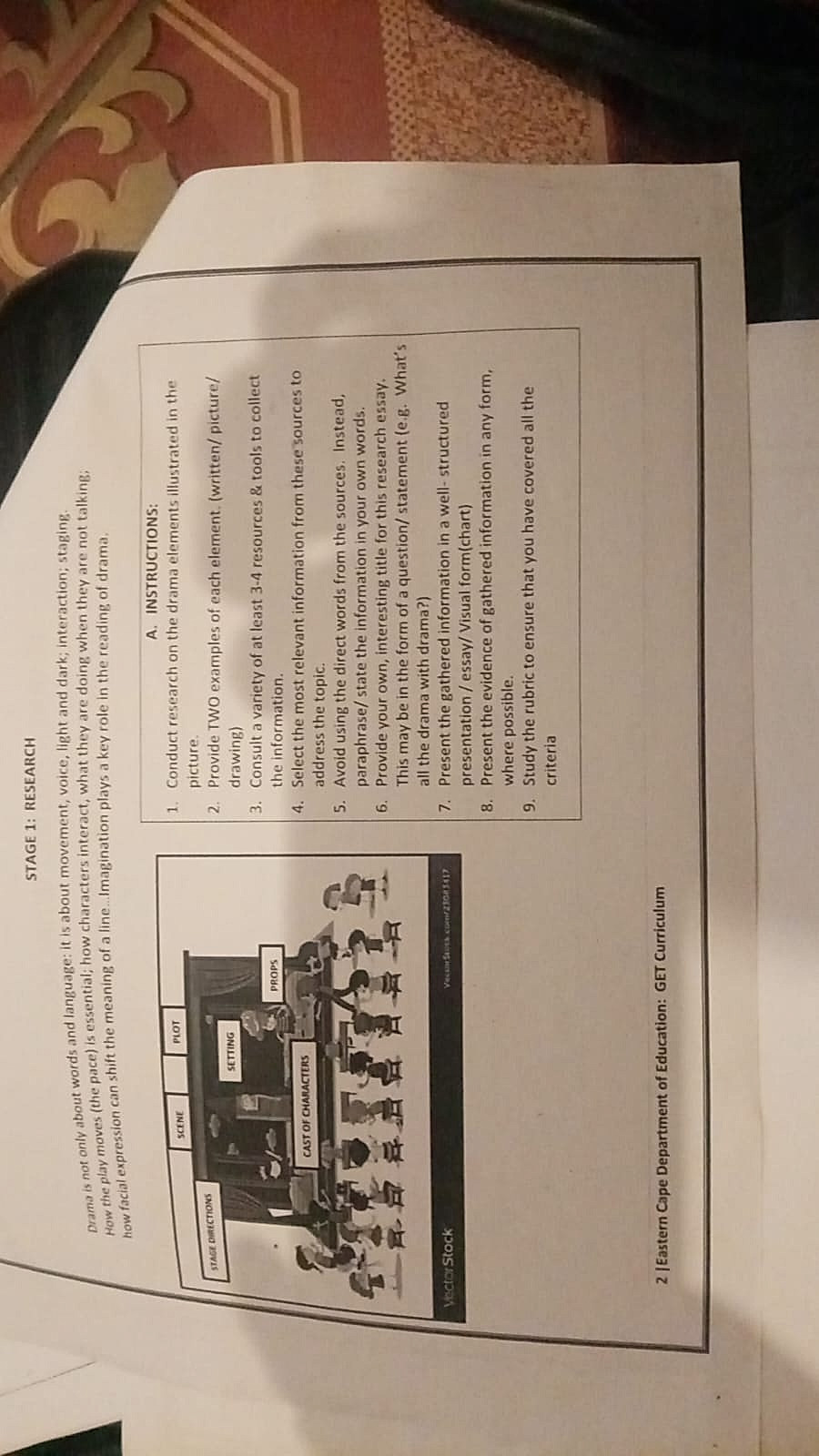Homework photo