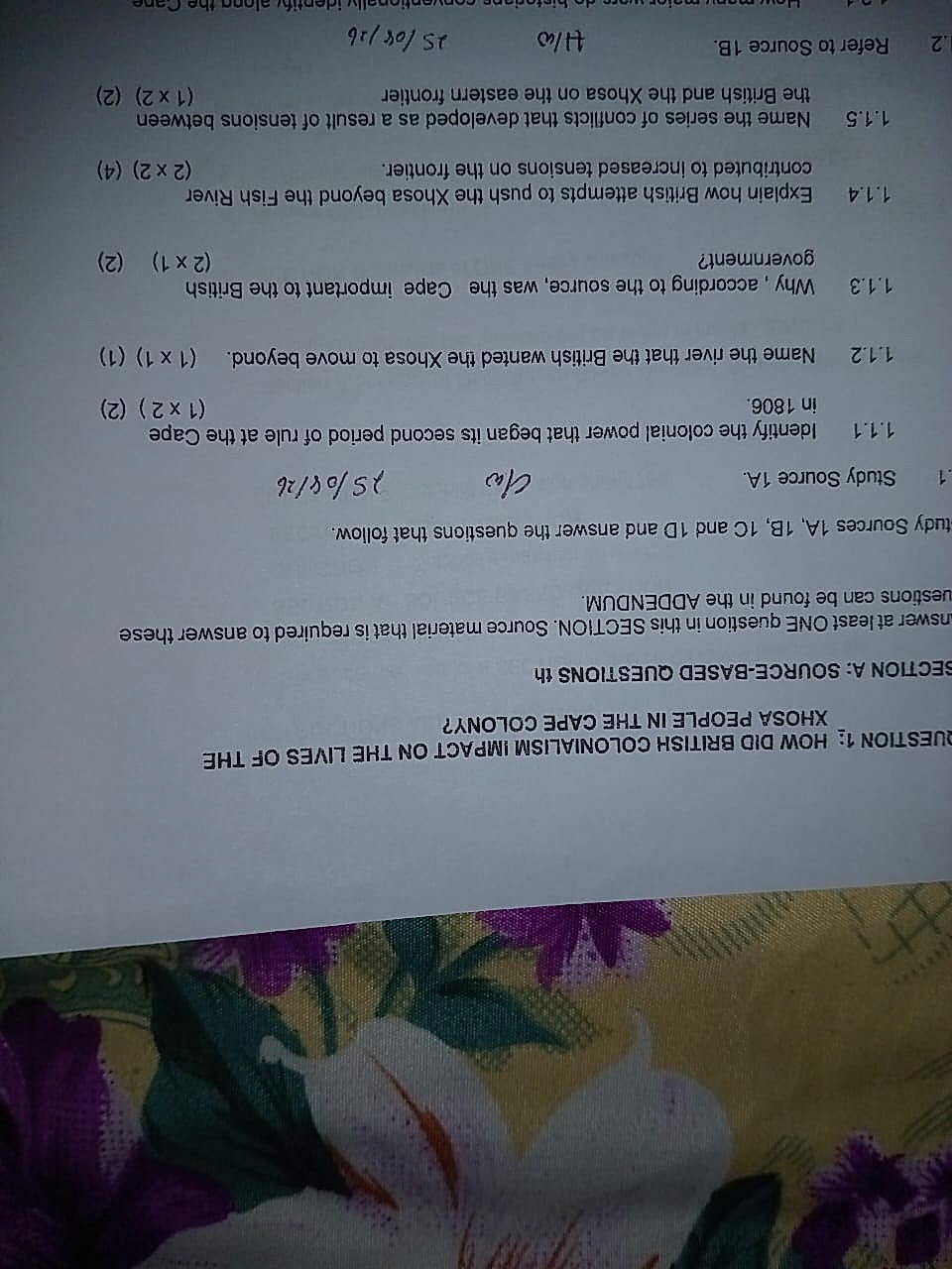 Homework photo