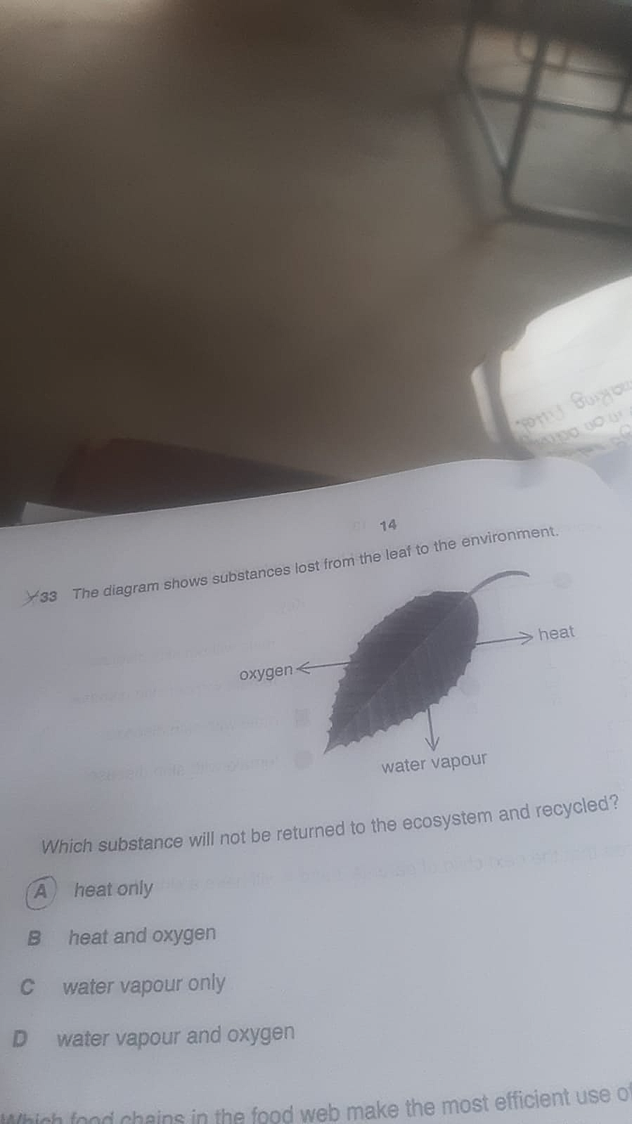 Homework photo